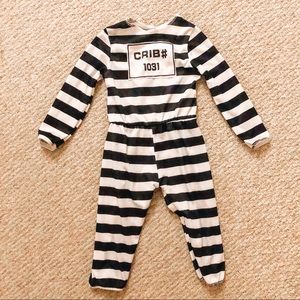 Baby Prisoner Costume 6-12m